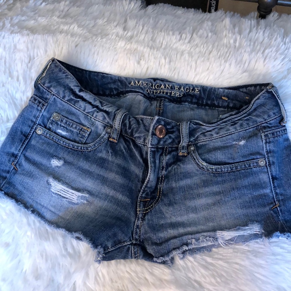 American Eagle jean shorts